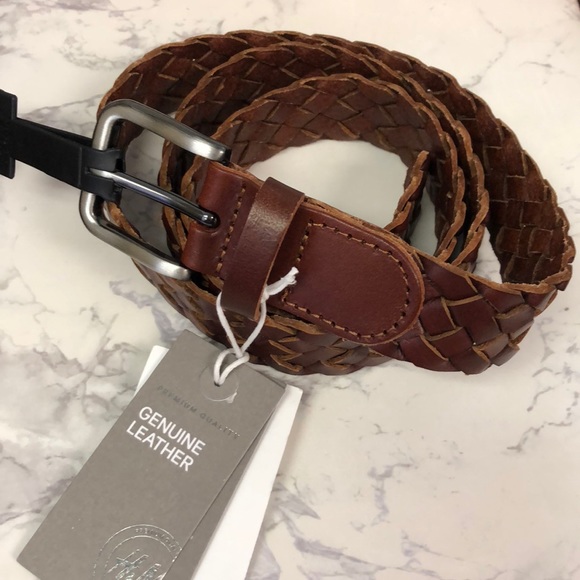 H&M Accessories - H&M Women’s Genuine Leather Woven Belt